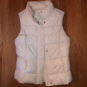 GAP zip up & button up vest